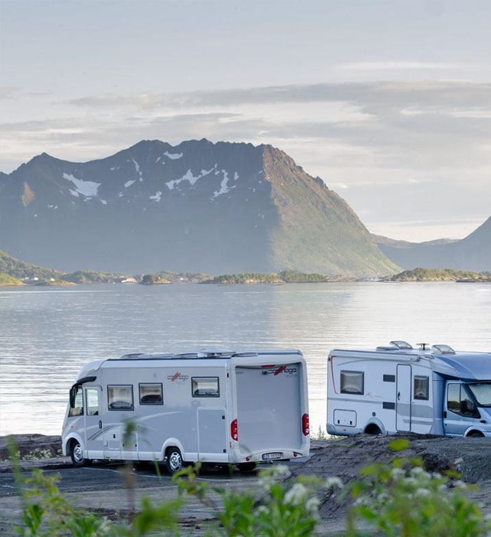 Campingplassen på Skaland